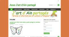 Desktop Screenshot of jartdainpartage.org