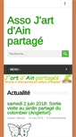 Mobile Screenshot of jartdainpartage.org